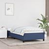 Vidaxl Bed Frame Without Mattress Blue 90X200 Cm Fabric