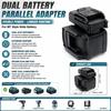 Adapter Converter For Makita 18V For Lomvum Zhipu Hongsong Jingmi For LMlava For Ketew Li-Ion Battery Electric Power Tool