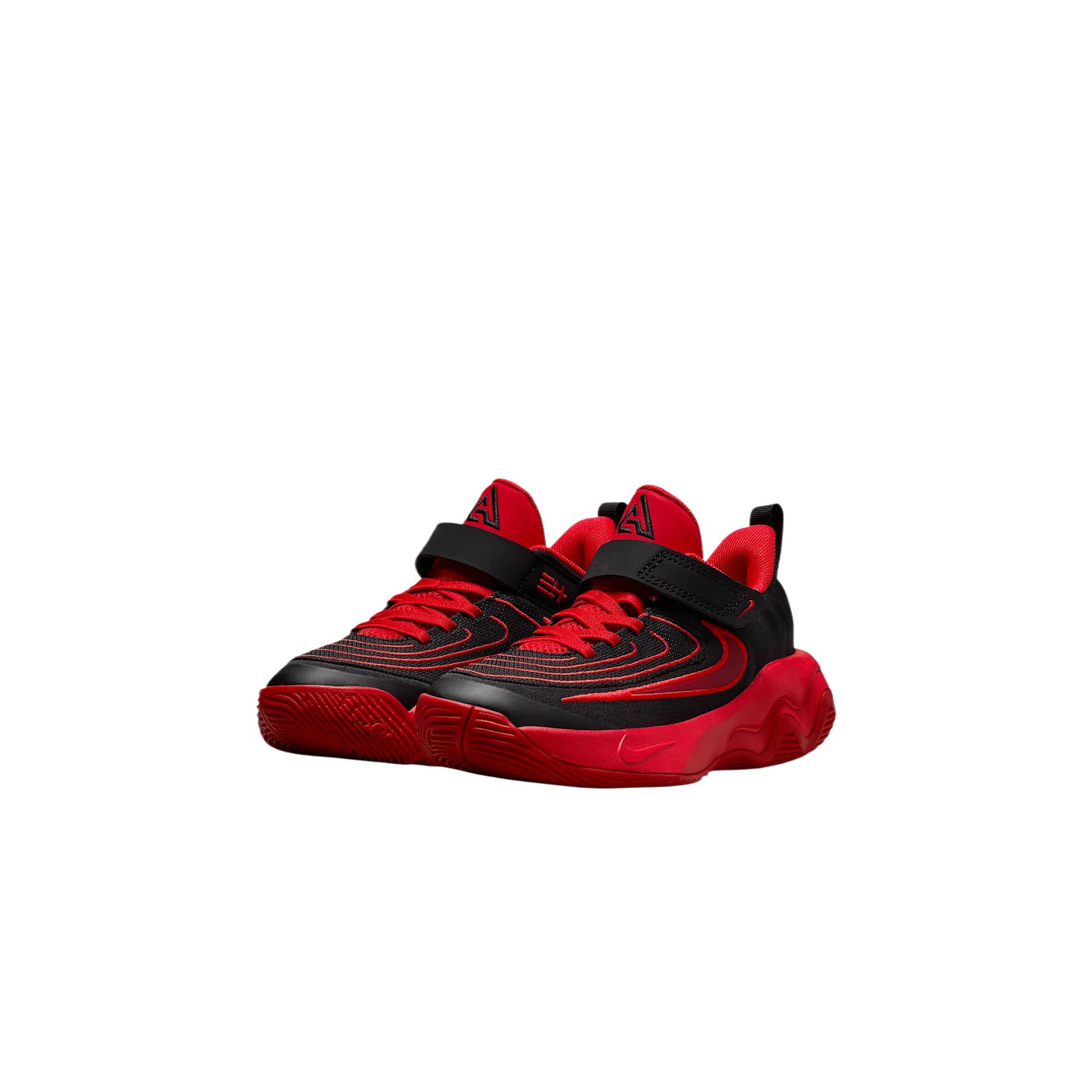 

New Nike Giannis Immortality 4 Kids Running Shoes Black/University Red/Team Red Children Aged 3-7 Years Old FZ6733-005 27