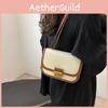 Stylish Fashionable Women's Shoulder Bag 2024 Retro Color Block Chic Design
