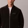 Calvin Klein Business Casual Letter Jacquard Color Block Small Stand Collar Knit Sweater Men Sweater 4LE306G
