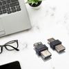 2Pcs USB Type A Converters Adapters Plugs and Play Design For Laptops Keyboards Stable Connection