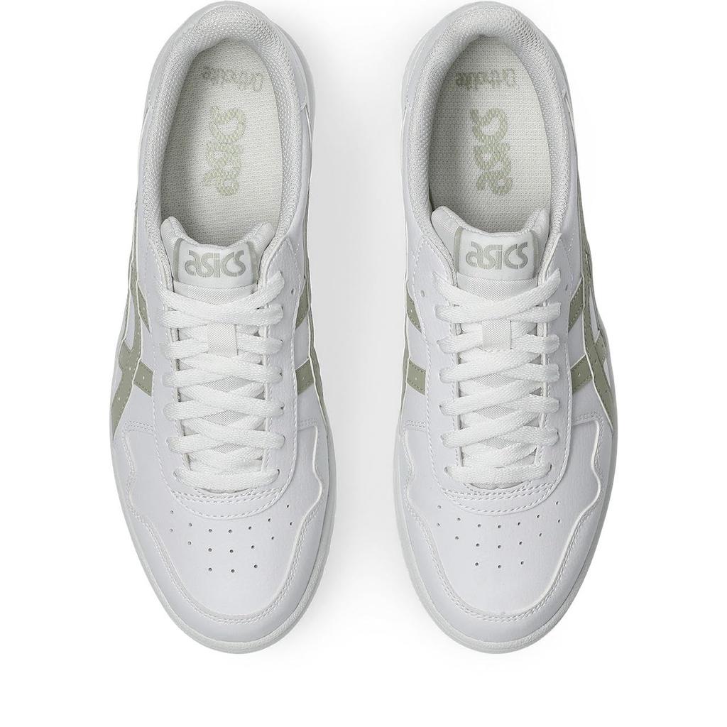 Asics JAPAN Sportlicher Stil Größe 104 Blatt Unisex Erwachsenenschuhe, (Weiß/Getrocknetes Grün), 28.0 cm, 2E, 1203A615,