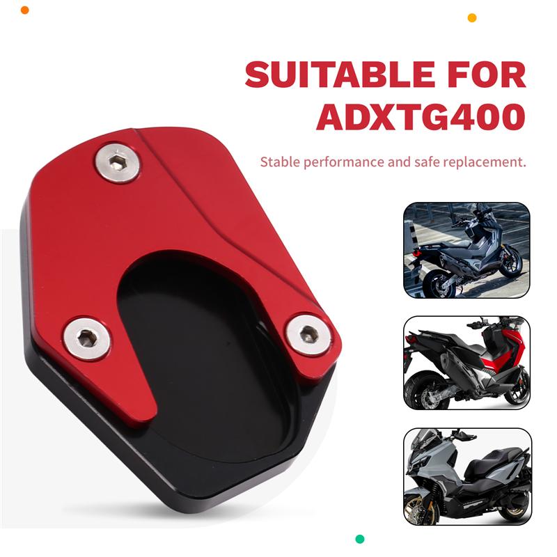 A28G-Side Stand Doot Kickstand Auxiliary Foot Pedal Support Plate For Motorcycle For SYM ADXTG400 ADXTG 400 2024 2025