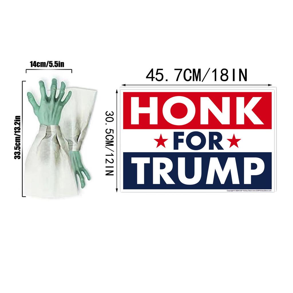 2024 Yard Signs, Honking To Celebrate , 18 Inches X 12 Inches