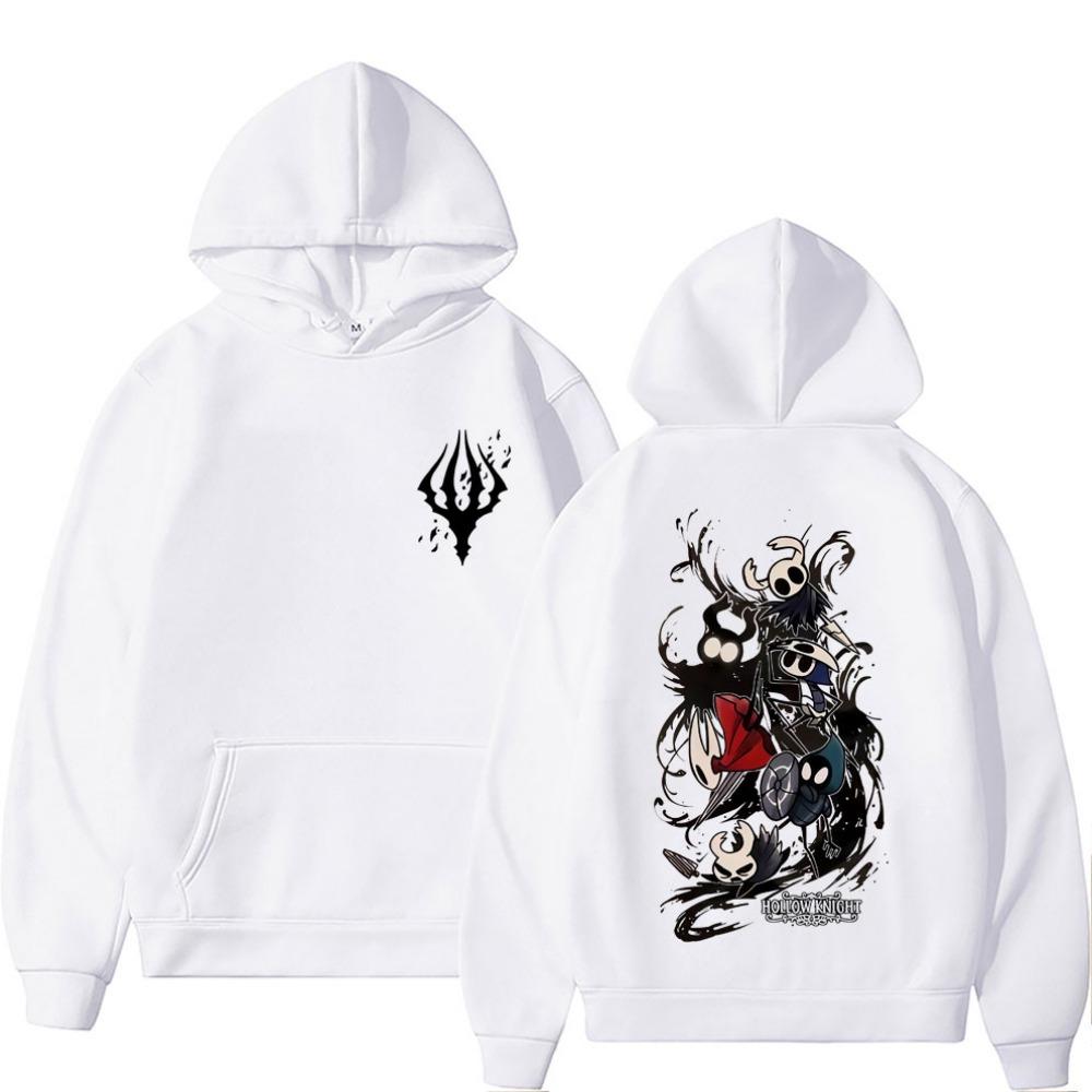Hollow Knight Hoodie Male Fashion Streetwear Men Women Casual Oversized Hoodies Cartoon Casual Kids Hoodies Sweatshirt