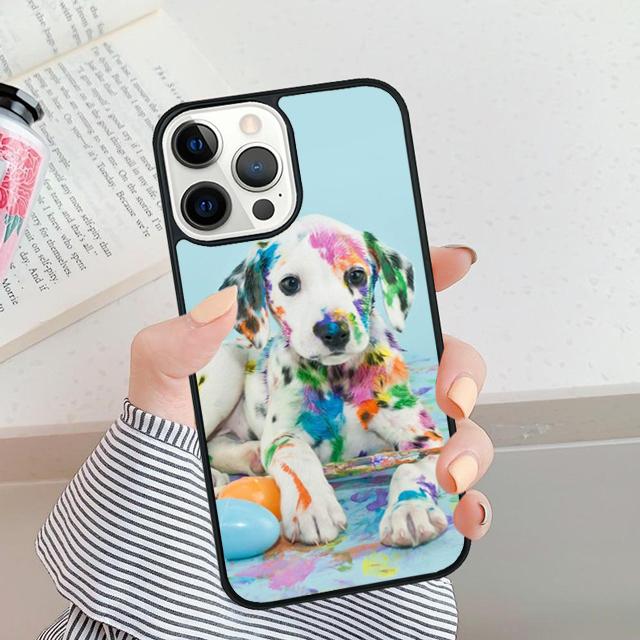 Dalmatian butterfly Phone Case For For iPhone 17 Air 16 15 11 12 13 14 Pro Max Plus coque