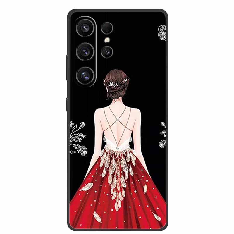 Pro Samsung Galaxy S26 Ultra Pouzdro Ochranný Silikonový Zadní Kryt Pouzdra Pro Samsung S26 Ultra Zvířecí Telefon Funda S 26 Ultra Coque