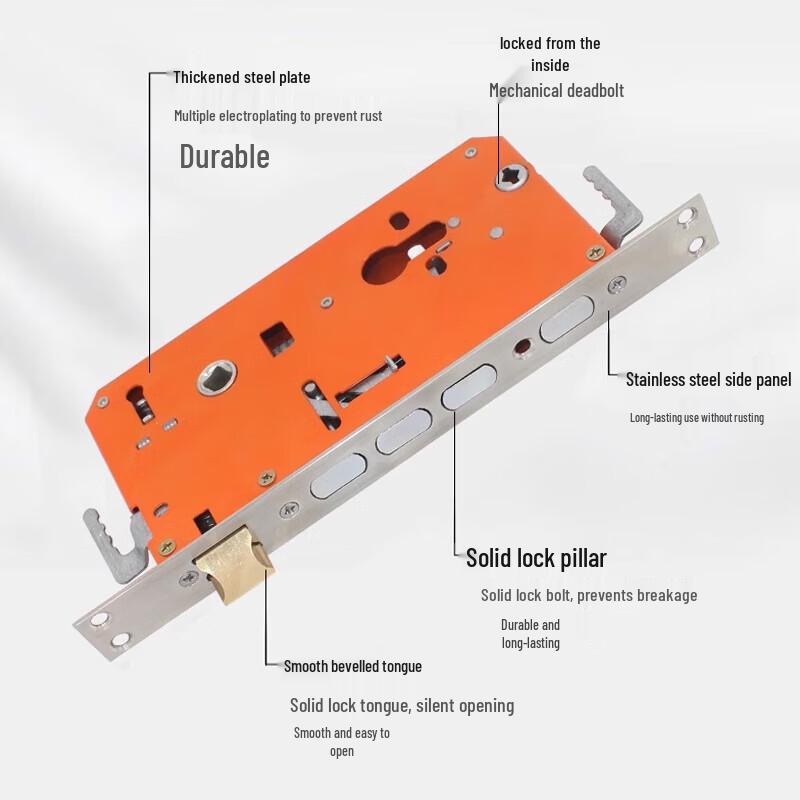 Zhuyun Universal Anti-theft Door Lock Body