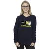 DC Comics Womens/Ladies The Flash Batman Future To Past Sweatshirt