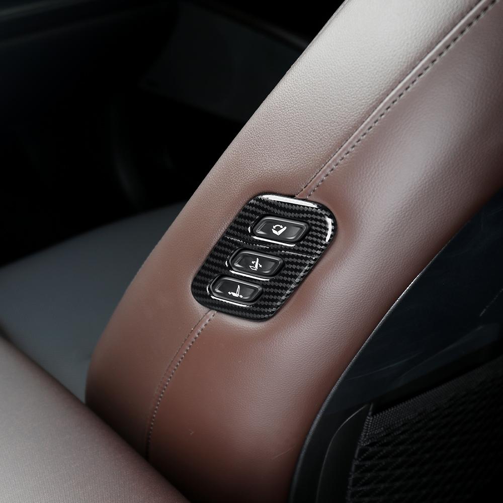 For Hyundai IONIQ 5/ IONIQ 6/Kona/Sonata DN8/Palisade Car Seat Adjustment Cover Trim Automobile Interior Accessories LHD