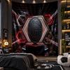 Wall Hanging Tapestry AC Milan Print Cloth for Living Room Bedroom Home Decor