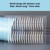 1Sheet Invisible Eyelid Tape Stickers Self-Adhesive Double Fold Eyelid Paste Eye Lift Makeup Tool