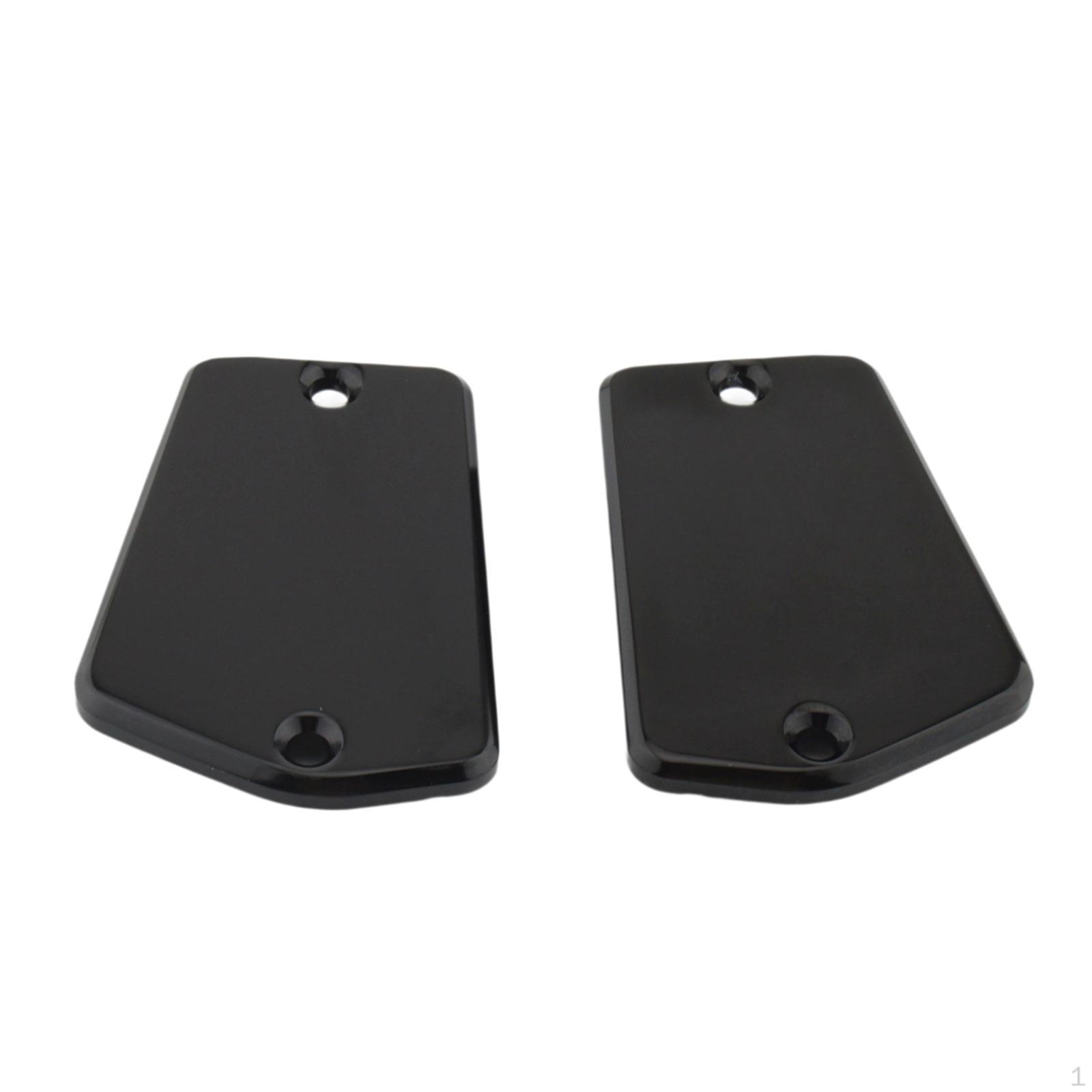 

2 шт. Крышки бачка тормозной жидкости, аксессуары, алюминиевый сплав, крышка для Fazer FZ750N чёрный