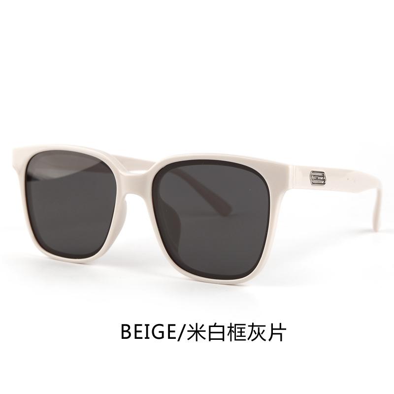 New Fashion TR Polarized Sunglasses Men's UV Protection Glasses Women's Big Face Skinny Versatile Sunglasses Trend
