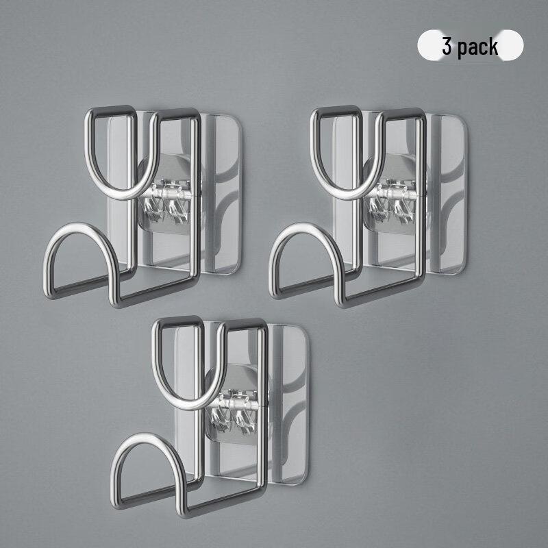 Punch-Free Bathroom Storage Shelf