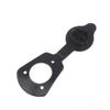 1/2/4 Pcs Flush Mount Fishing Boat Rod Socket Pvc Fishing Rod Holder Cap Gasket Kayak Boat Canoe Tackle Support Accessories