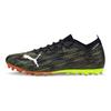 Puma Ultra 1.2 Round Toe Lace-Up MG (Rubber Short Stud) Soccer Shoes Men Soccer Shoes Black Yellow 106341-02