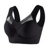 Large size underwear gathers without steel ring bra women's comfortable seamless underwear sports beautiful back integrated underwear