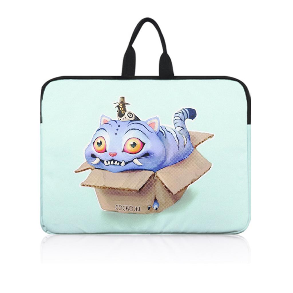 Cute Cartoon Peripheral Laptop Bag, Dirt Resistant