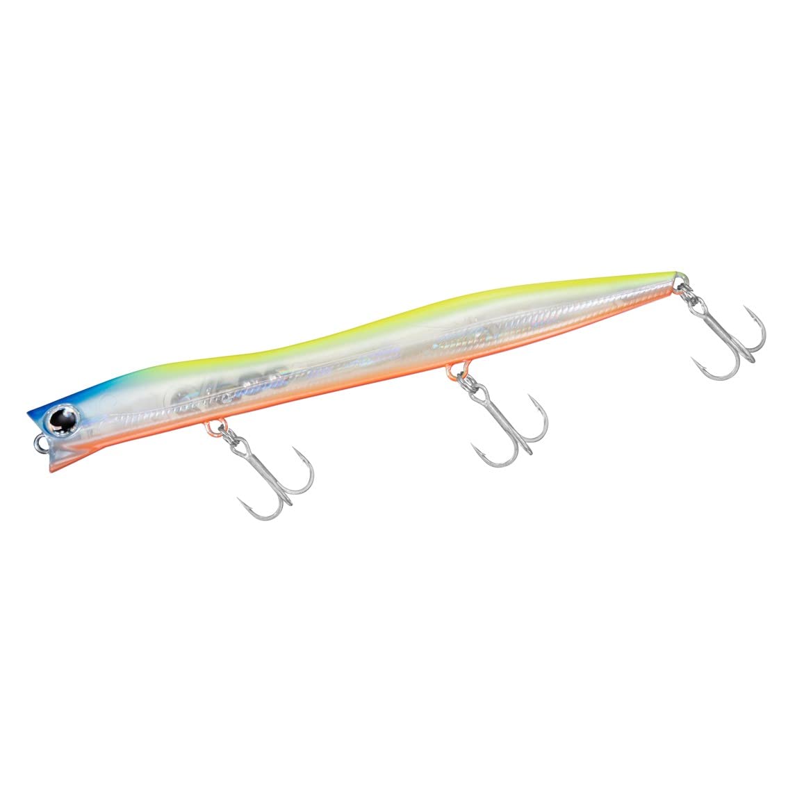 

Daiwa Morethan Slice Slim 125F Приманка для морского окуня, тропическая B