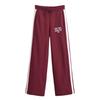 TAOP&ZA Women's Letter Print Velvet Sweatshirt Set - Early Spring Collection