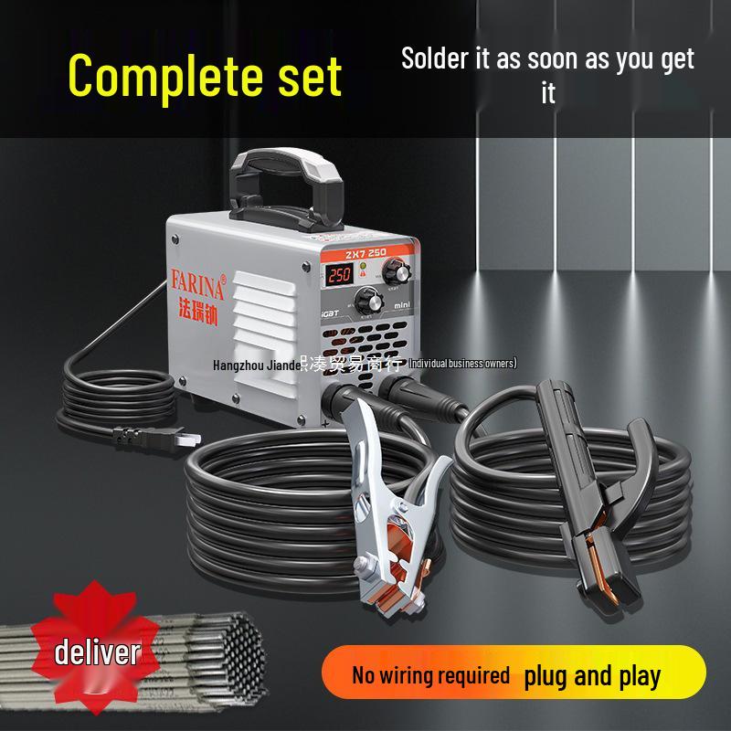 Dual Voltage Handheld Welding Machine: 220V/380V, Portable, Household & Industrial Use, Pure Copper