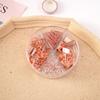 Office Supply Set - Binder Clips Paper Clips & Push Pins Combo with Storage Box for Desk Organization