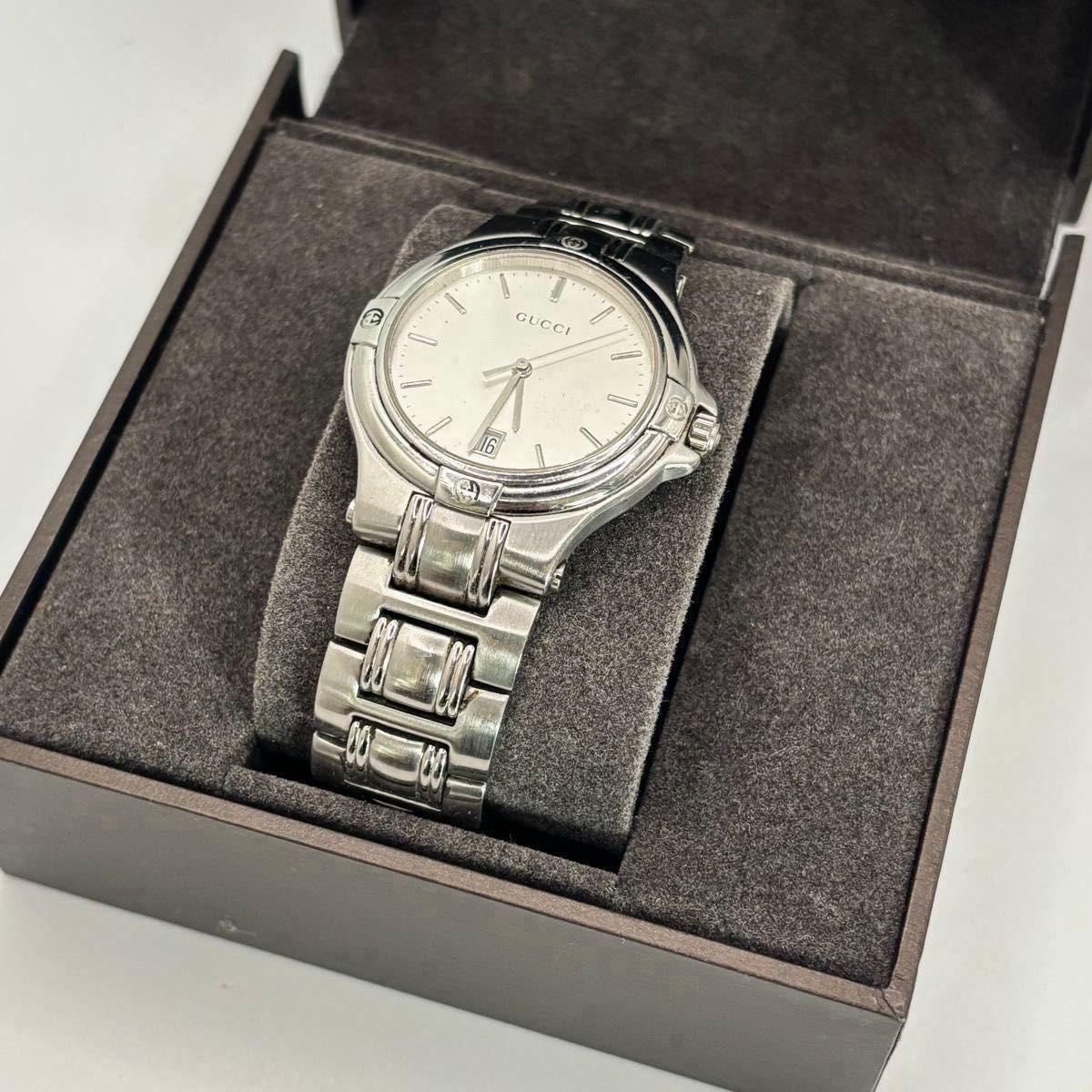 Used Working item GUCCI watch 9040M men s