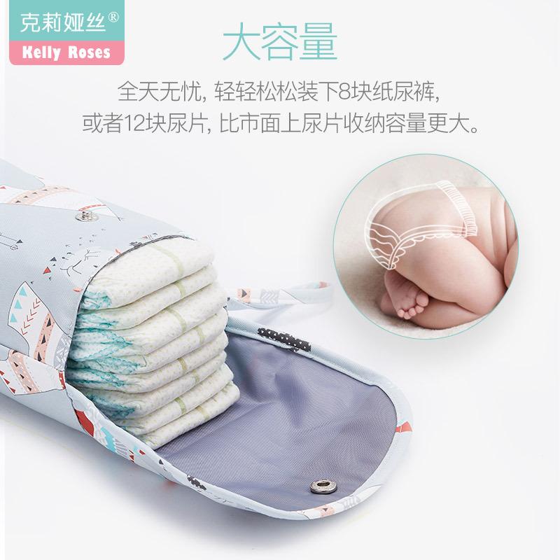 Waterproof Baby Diaper Bag Pouch Nappy Organizer Insert Tote Purse Travel Stroller Carry Bag Reusable Pocket Mummy Storage