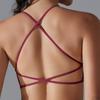 Damen High-Elastic Kreuzrücken Sport Yoga BH
