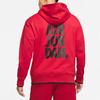 Air Jordan Jumpman Classics Logo Print Hoodie Basketball Sportswear Men Hoodie Red CV2245-687