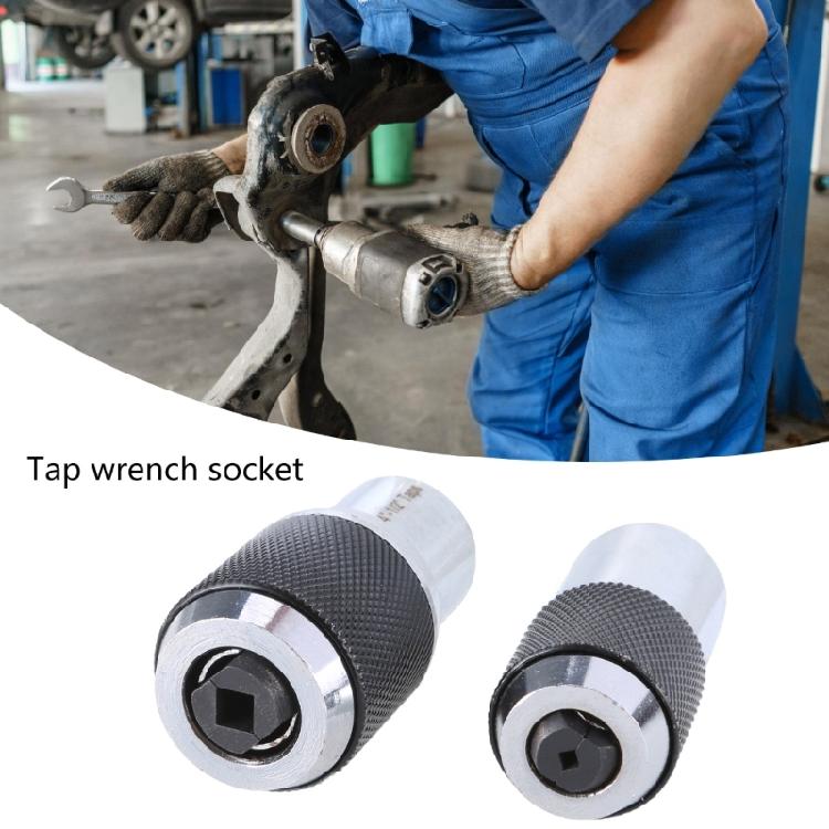 Tap Socket 3/8 Socket Adapter Adjustable Tap Extractors Tool Tap Extractors Socket for Taps Reamers Screw Extractors