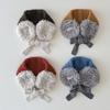 Knit Ear Muffs for Children Ages 3 to 12 Providing Excellent Warmth Adjustable Headband for Secure Fit Winter Protection