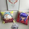 Poszewka na poduszkę z postacią P-chan z kreskówki Ranma Dekoracyjna poduszka na sofę do domu Dwustronny nadruk Krótki plusz Poszewka na poduszkę Prezent świąteczny