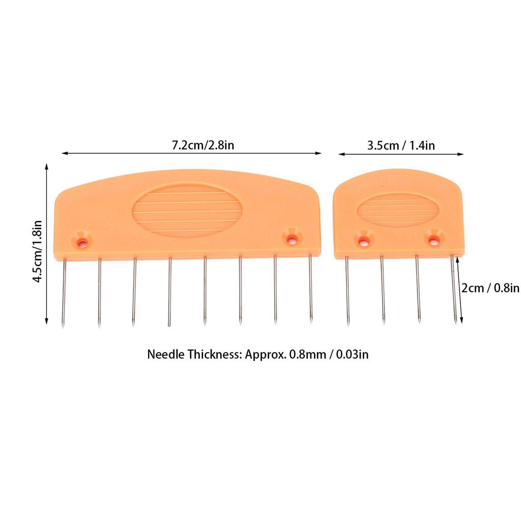 20 Knit Blocker Stainless Steel and for Precise Evenly Spaced Fixed for Various Knitting Home Lace Knitting Tools Combs, Plastic, Shaping, Needles,