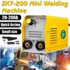 ZX7-200 Taşınabilir Mini Elektrik Ark Kuvvet Kaynak Makinesi Yalıtımlı Elektrot İnvertör Kaynak Makineleri 220V 50-60Hz