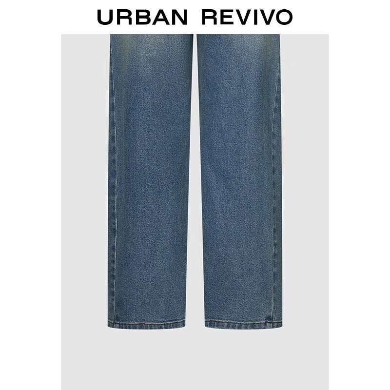 UR Women's Retro Washed Curved Jeans