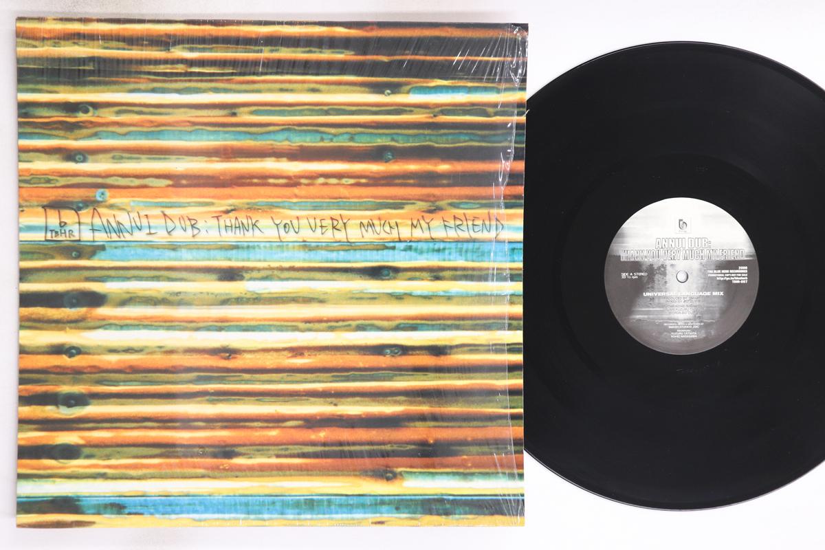 

12inch Record BLUE HERB Annui Dub Thank You Very Much My F TBHR007 BLUE HERB 2000 Japan Japanese Club Dance Used