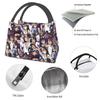 Lunchtasche Don't Toy With Me Miss Nagatoro Isolierte Kühltasche Tragbar Konstant Kouhai Liebe Belästigung Lunchbox Handtaschen