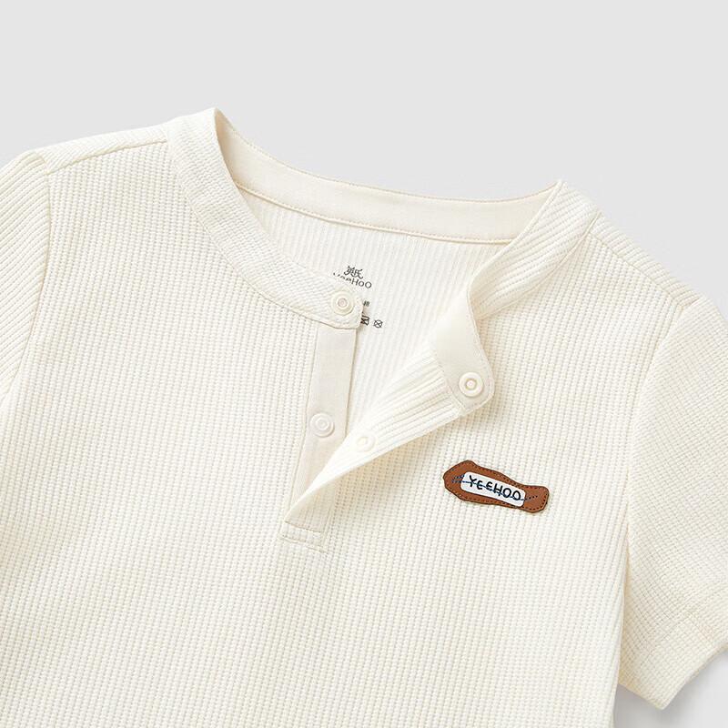 YEEHOO Boys' Pure Cotton Breathable Short Sleeve T-Shirt