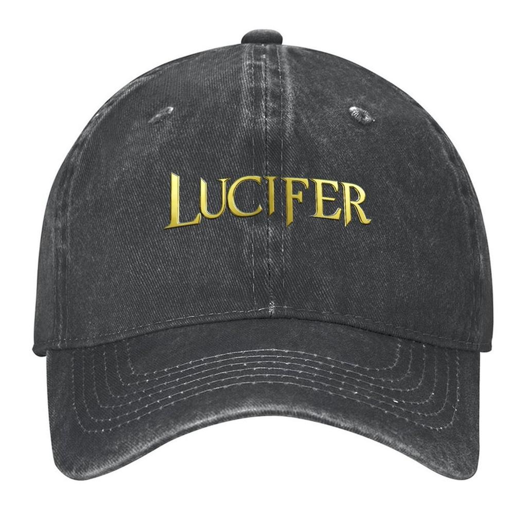 Lucifer 3D Title Baseball Cap Gentleman Hat Luxury Hat Beach Outing hats for men Men Womens