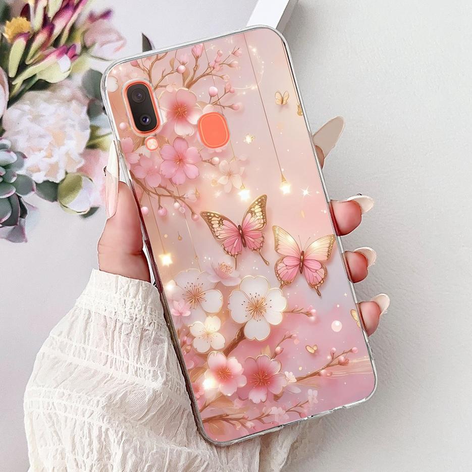 For Samsung Galaxy A20e Case SM-A202F Popular Fashion Painted Cover Soft Silicone Phone Case For Samsung A20e A202F Fundas Coque