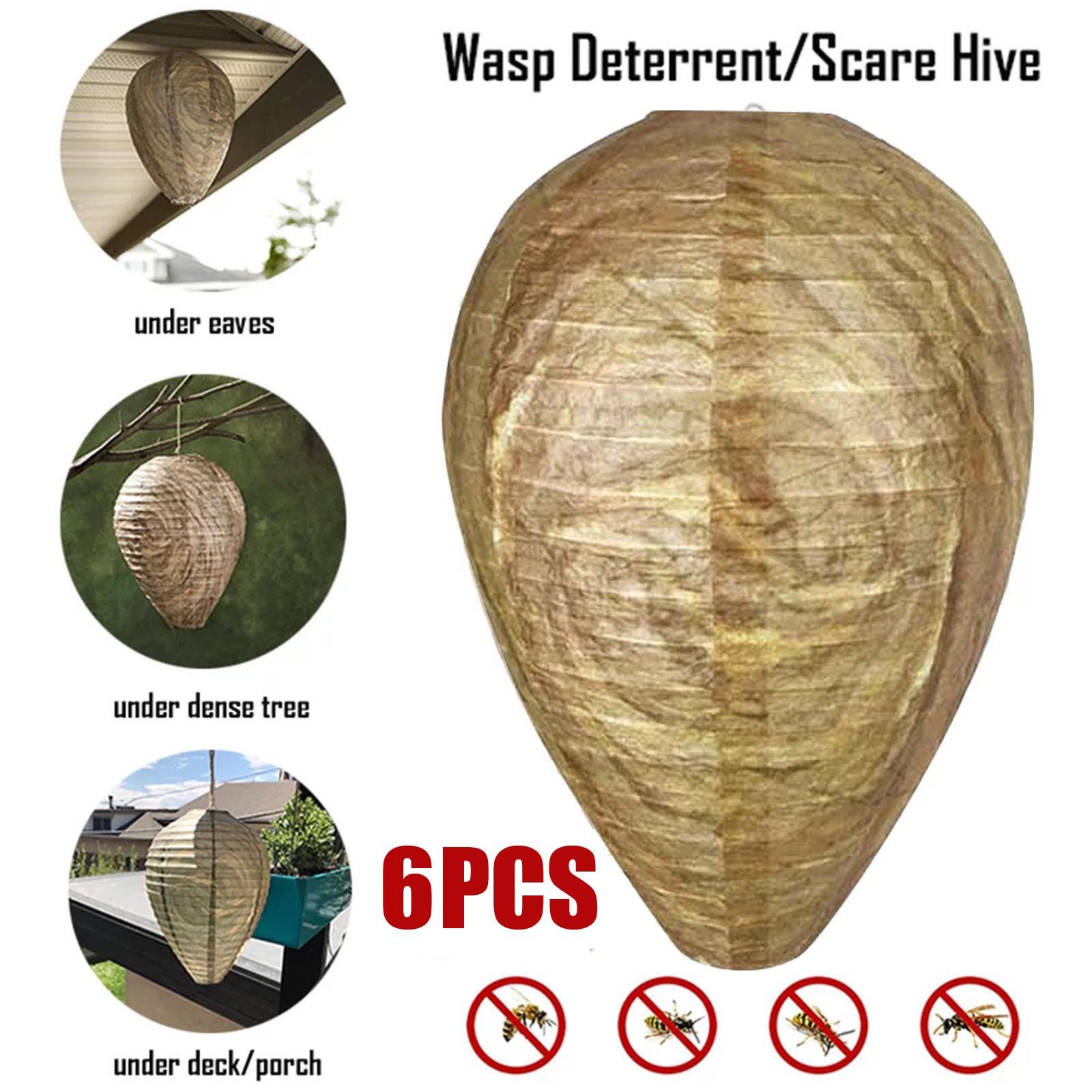 

Водонепроницаемые приманки, подвесные сдерживающие средства, поддельная ткань, сдерживающее средство для пчелиных приманок для дома и сада на открытом воздухе One Size