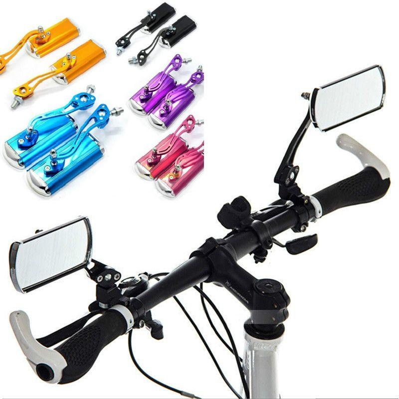 Specchietto da Bicicletta in Alluminio, Elegante e Resistente, per una Migliore Visione Posteriore sulle Mountain Bike
