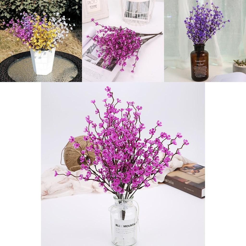 Beautiful Artificial Plum Blossom Branches For Year-round Home And Event Decor