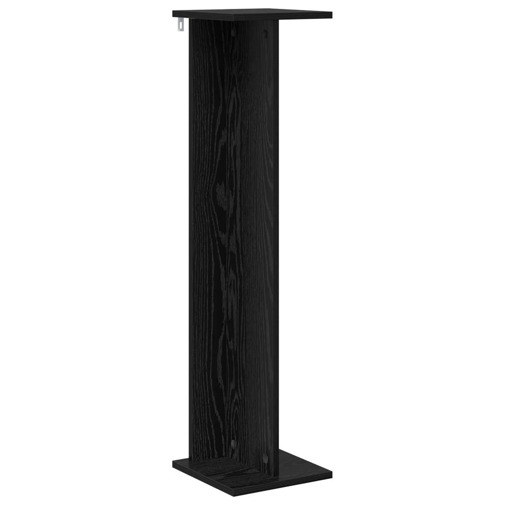 Plant Stand Black Oak 25 X 25.5 X 100.5 Cm
