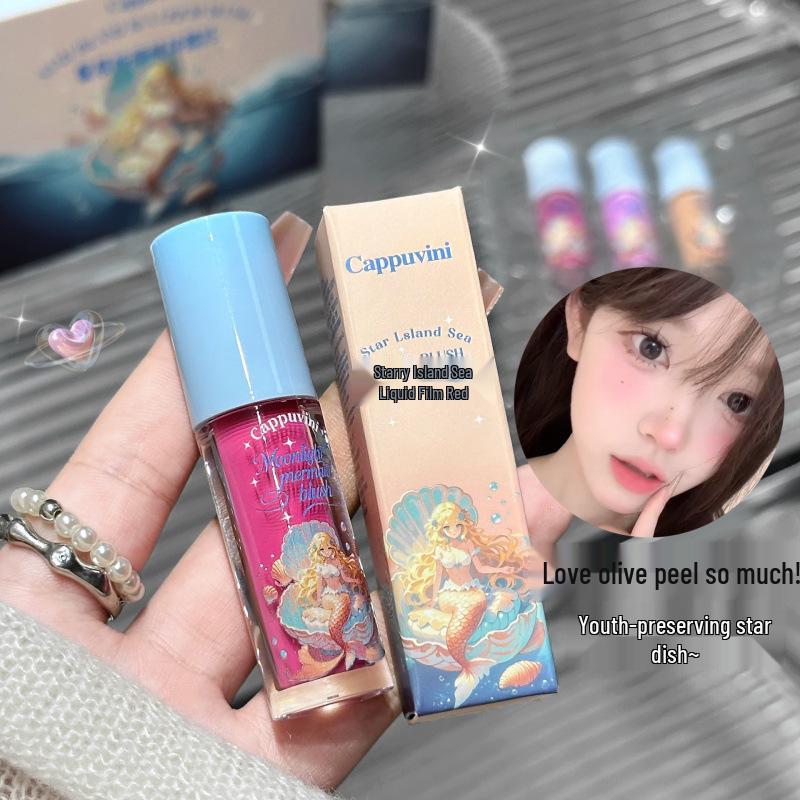 Cappuvini Flüssiger Matt-Rouge - Geringe Sättigung, Einzelne Farbe, Grenzüberschreitendes Make-up
