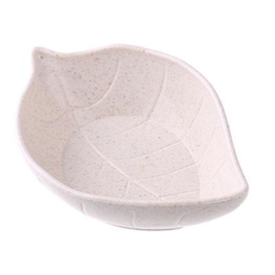 Creative Leaf Shape PP Seasoning Dish Sauce Vinegar Mini Plate Tool