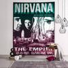 Nirvana Band Magazine Classic Anime Cartoon Tapestry Art Science Fiction Room Home Decor Wall Hanging Home Decor